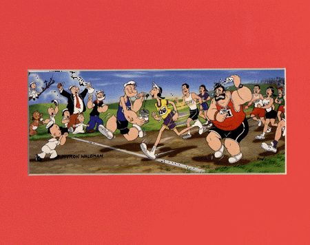 POPEYE~Mat Print~Marathon~Wimpy~Olive Oyl  