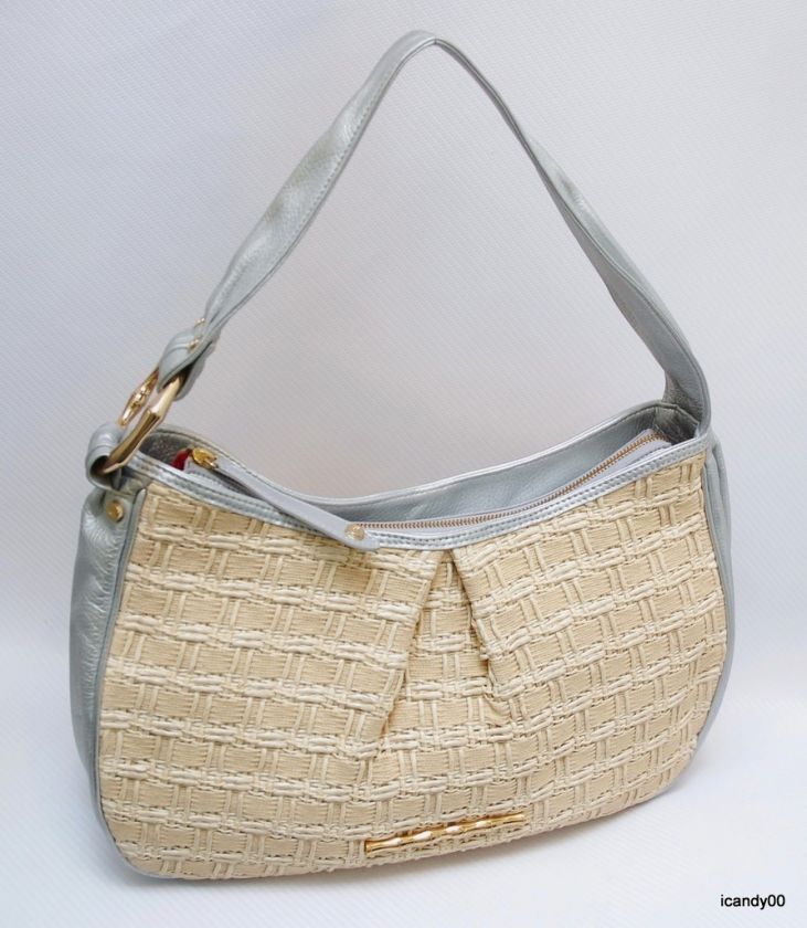 NEW ELAINE TURNER HOBO SHOULDER BAG HANDBAG ~NATURAL  