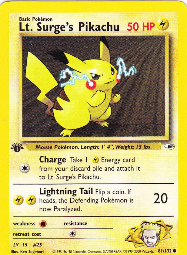 Pokemon 1st EDITION Gym Heroes Set COMMON Character Cards 79 96 CHOOSE 