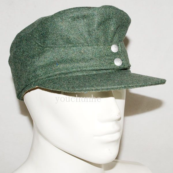 WWII GERMAN WH EM M43 PANZER WOOL FIELD CAP M  31733  