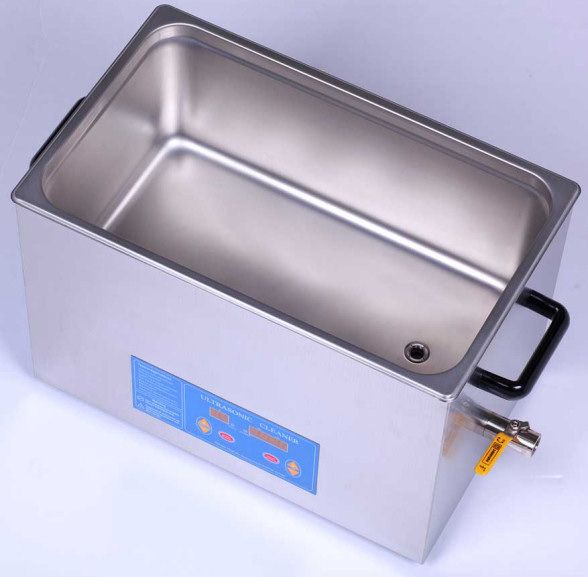 Stainless Steel Cleaning Tank and Drains with Flow Control Valve for 