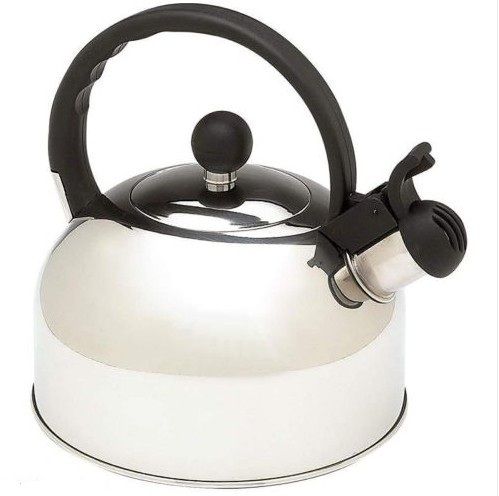 Stainless Steel Whistling TEA KETTLE 2.3 Liter New  