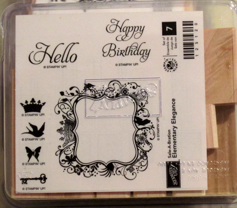 Brand New Wood Unmounted Stampin Up Stamp Sets, U PICK  