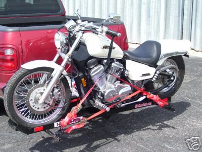 Heavy Duty Cruiser hauler motorcycle carrier trailer  