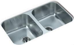 Dayton DXUH3118 Kitchen Fixture Sink Undermount Satin  