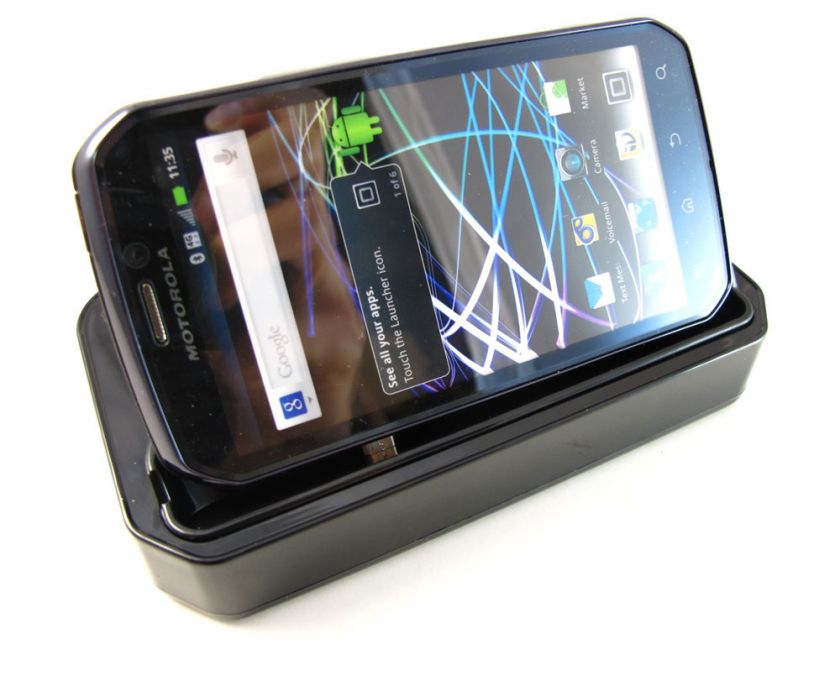 BATTERY CHARGER CRADLE DOCK MOTOROLA PHOTON 4G ELECTRIFY PHONE 