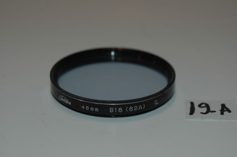 TOSHIBA 46MM B18 82A C. LENS FILTER  