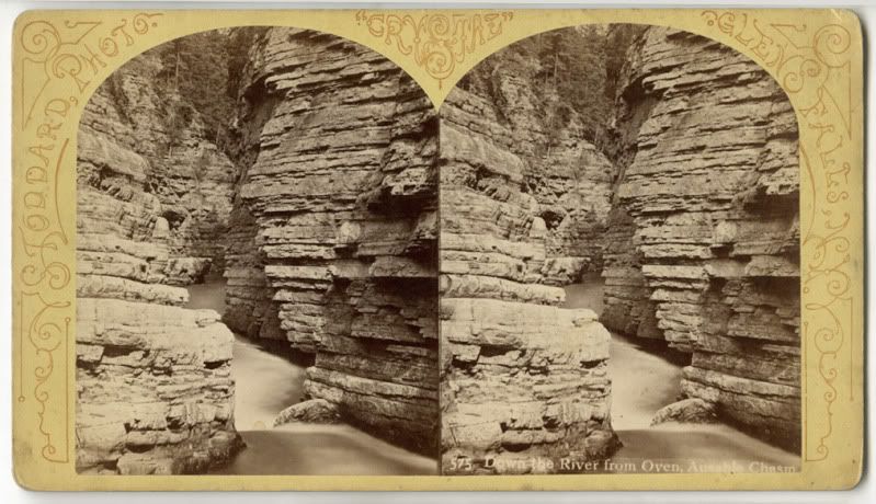 SV Ausable Chasm Devils Oven 1870s Seneca Ray Stoddard  