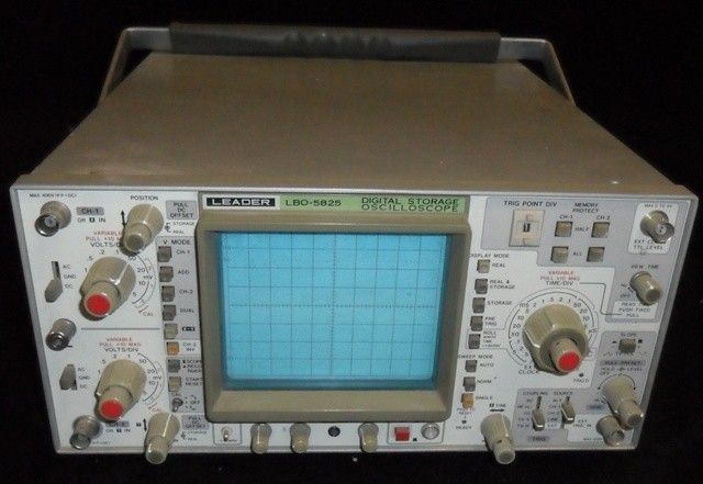 Leader LBO 5825 Digital Storage Oscilloscope Used Works  