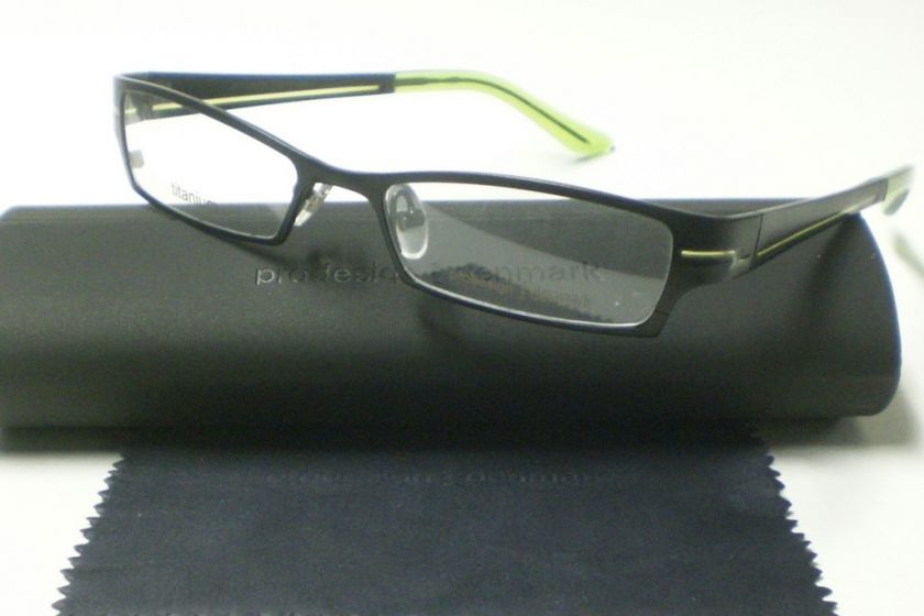 PRODESIGN PD4335 EYEGLASSES 4335 BLACK GREEN c 6021 50  