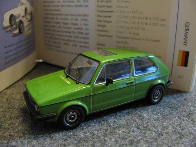 43 VW Volkswagen Golf Mk1 D (1980) diecast  