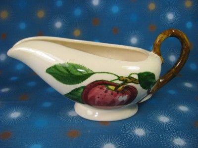 Poppytrail Metlox Provincial Fruit Gravy Boat Dish NICE  