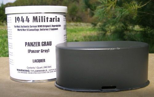 German WWII PANZERGRAU (Panzer Gray) PAINT 1 QUART CAN  