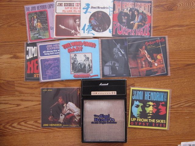 JIMI HENDRIX Classic singles box 10 45s #ed Limited  