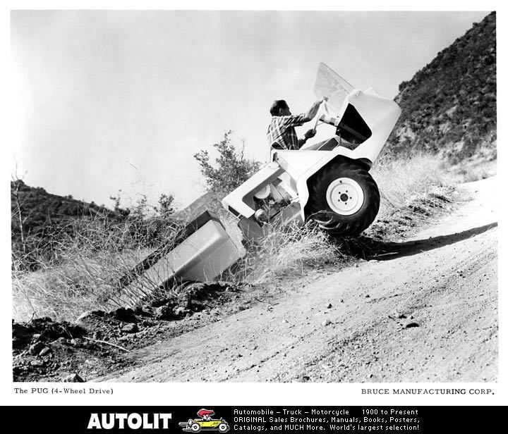 1970 ? PUG ATV Truck Bruce Manufacturing Factory Photo  