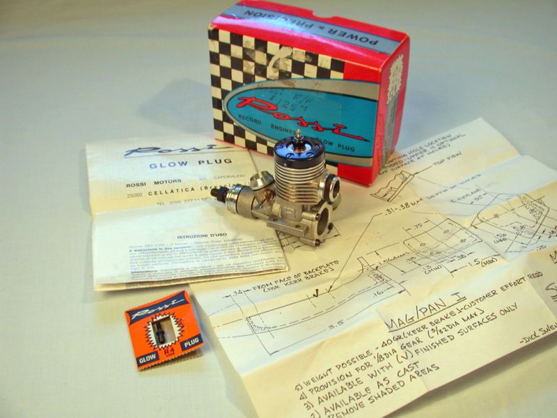 Rossi R21 Model Airplane Engine. NIB  