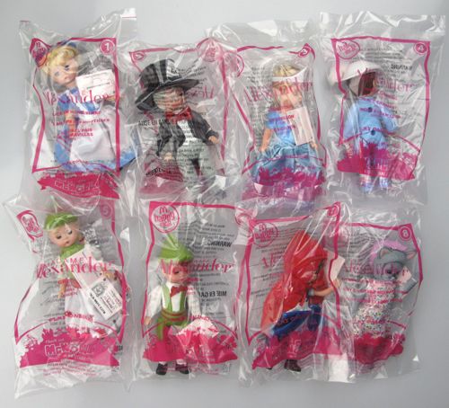 2010 McDonalds Madame Alexander 8 Dolls Complete Sealed  