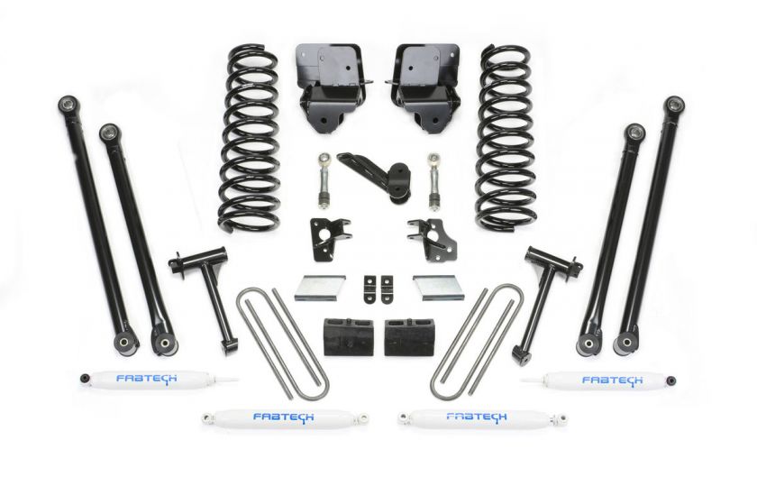 2006 2007 Dodge Ram 2500 / 3500 4WD Diesel Fabtech 6 Long Arm System 