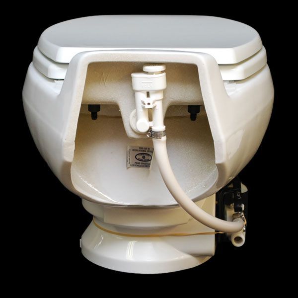 DOMETIC VACUFLUSH 506+ WHITE BOAT TOILET  