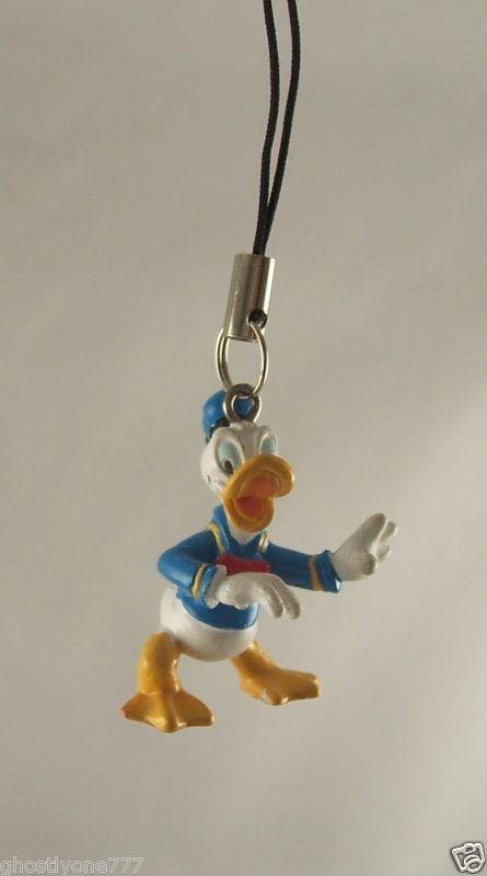 Donald Duck Cell phone charm purse Disneyland Disney  