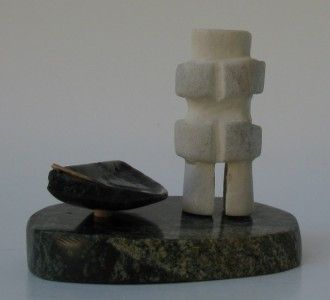 Inukshuk / Kudlik Inuit (eskimo) Pitseolak Pootoogook  