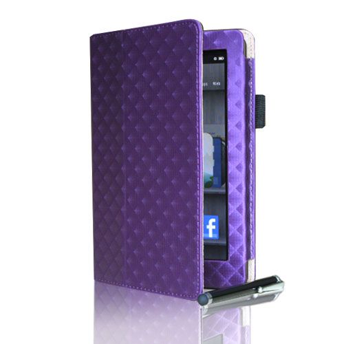  PU Leather Case Cover/Protector/Car Charger/USB Cable/Stylus  