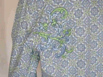 Robert Graham BARROW (Sz L) Mens EMBROIDERED SWIRLS Shirt NWT 