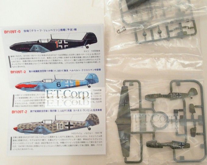 Takara 1/144 Famous Airplanes 2#6 Bf 109 T2 Steinhoff  