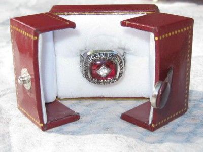   BOWLING CONGRESS 300 GAME RING IN ORIGINAL KEEPSAKE BOX SIZE 5  