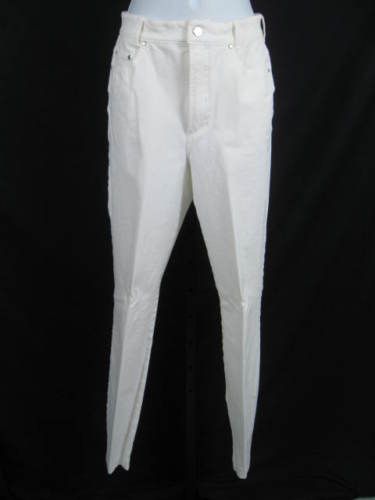 CAMBIO JEANS Classic White Jeans Pants Sz 36  