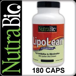 NutraBio BEST Diet Pill Weight Loss Fat Burner LipoLean Ultra Chitosan 