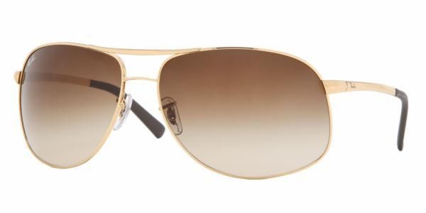 Ray Ban AVIATOR Arista RB 3387 001/13 64mm  