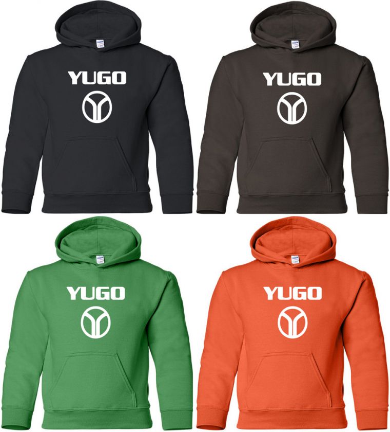 Who go, We go, YUGO Sport this Super Funny Retro 80s Yugo Hoody.