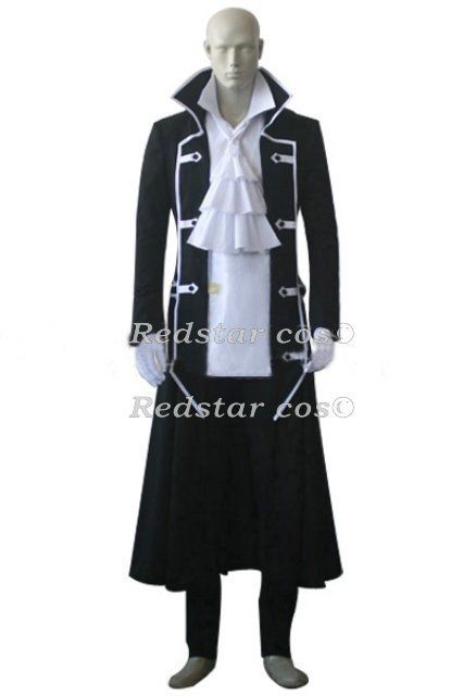 Pandora Hearts Gilbert Nightray Cosplay Costume   Custom made in Any 