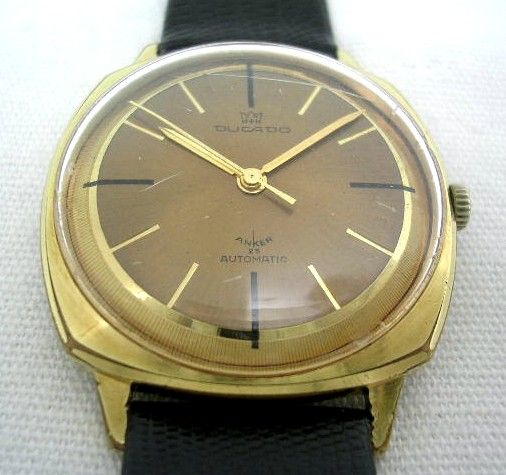 Ducado Automatic Herrenarmbanduhr 70er Jahre  