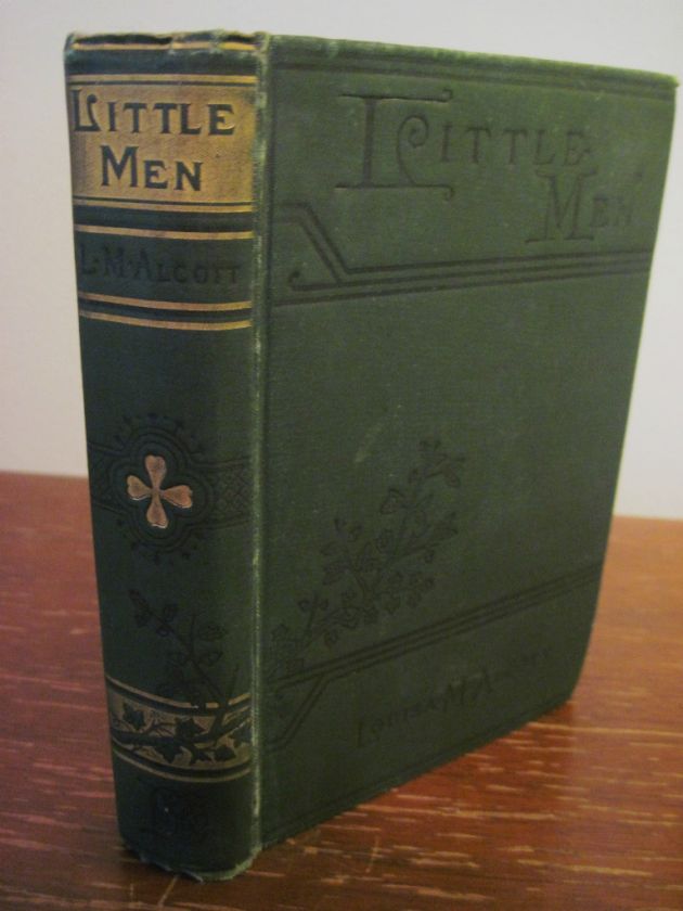CLASSIC Edition LITTLE MEN Louisa May Alcott ANTIQUE  
