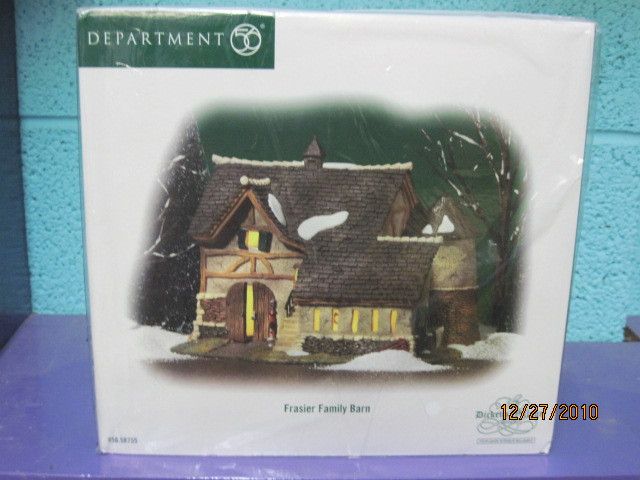 Frasier Family Farm   Dickens Village Series   Dept 56  