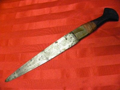 African Africa 19 Century Knife Scabbard Dagger Sword  