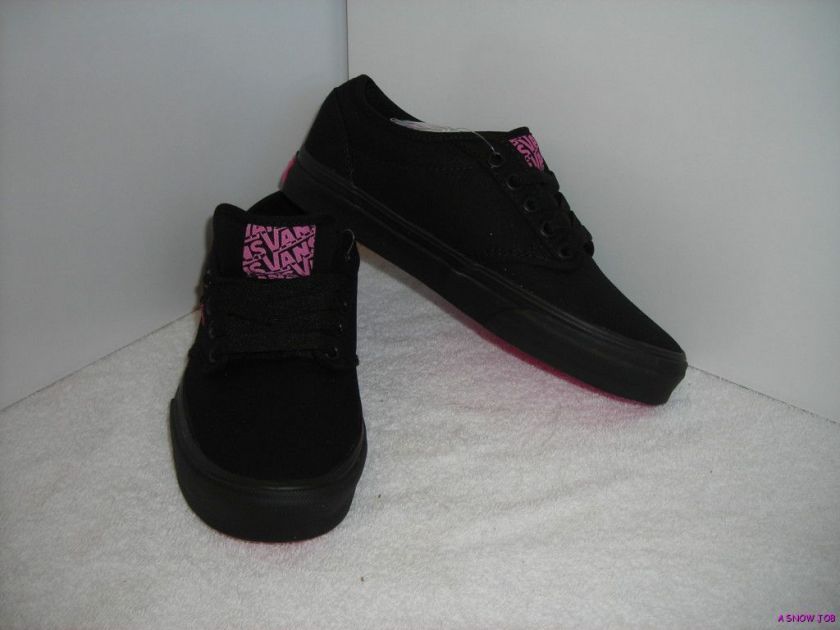 NEW VANS WOMENS GIRLS ATWOOD SKATE SHOES SIZE 7  