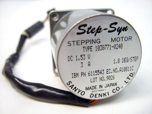 Sanyo Denki Step Syn 103G771 0240 Stepping Motor 1.53V  