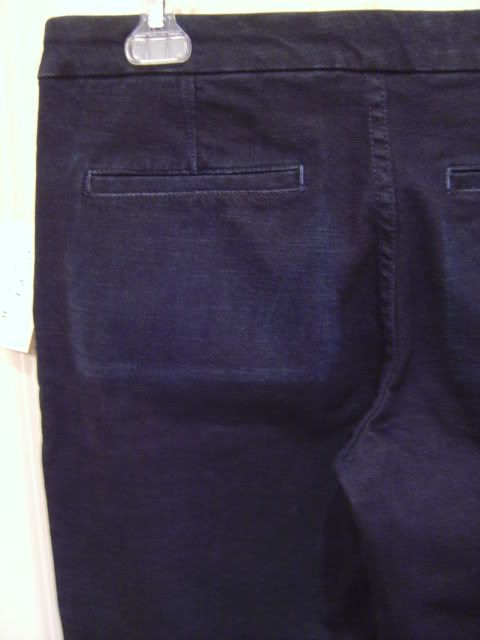 Earl Jean Dark Wash Trouser Style Jeans NWT $150  
