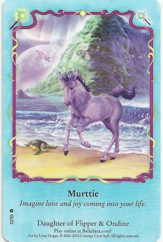 BELLA SARA NON FOIL CARD MOONFAIRIES#22/55*MURTTIE*  