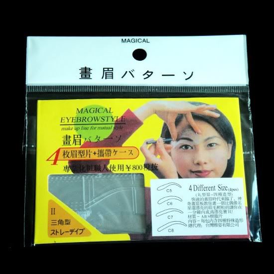 Brand New Eyebrow Stencils Make Up Brow Enhancers Template Shaping 