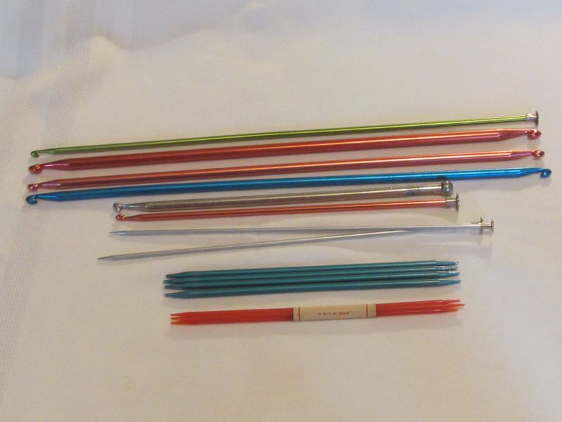 Boye Double Point Crochet hook knitting needle variety  