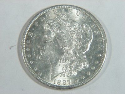 1897 Morgan Silver Dollar Uncirculated  