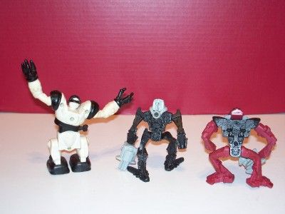 2007 LEGO BIONICLE ACTION FIGURE LOT  