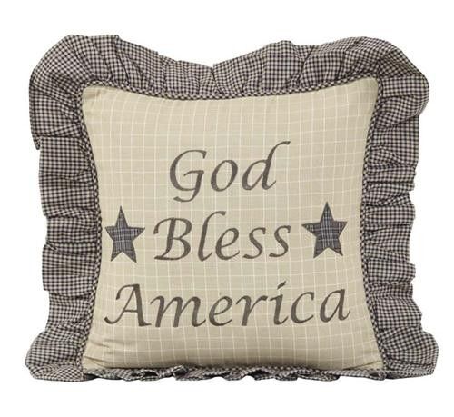 AMERICA STARS AMERICANA PRIMITIVE 4PC QUILT BEDDING SET  