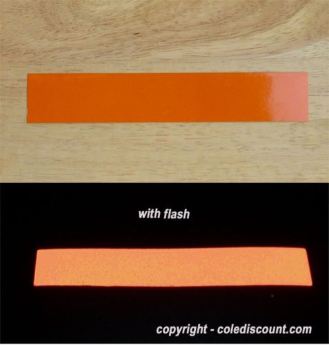 Orange Reflective Tape Strips for Arrows(1 Dozen)  