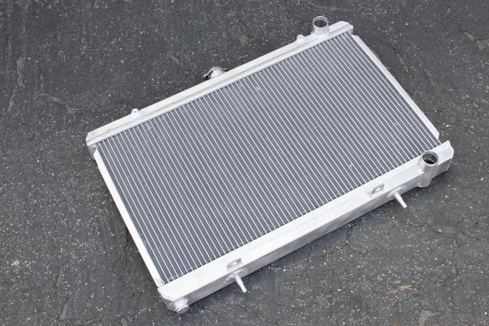   SR20 DET Aluminum Racing Radiator+2 x 12 Slim Fans+Fan Shroud  