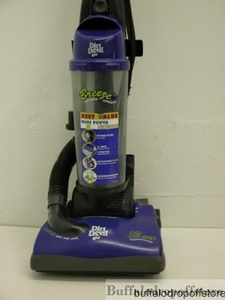 Dirt Devil Breeze Turbo Bagless Upright 12 Amp Vacuum  